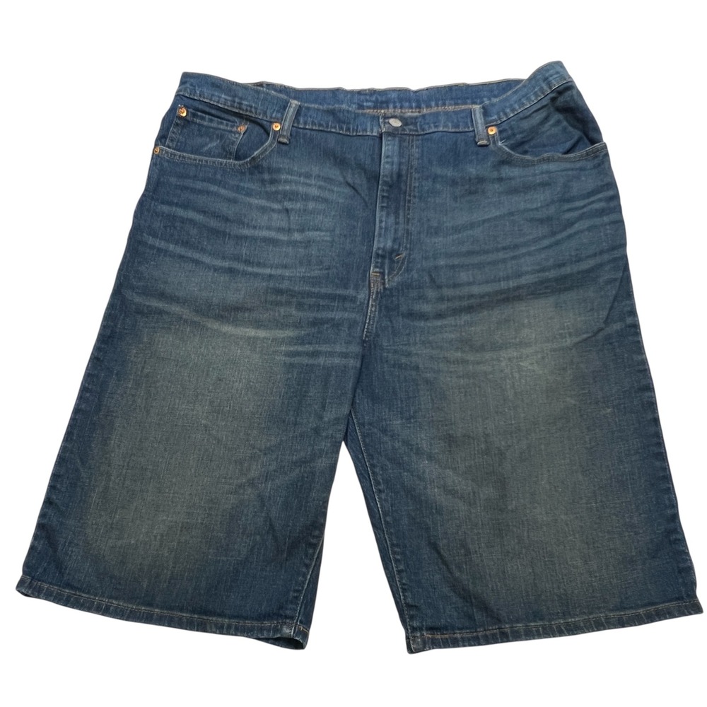 Levi's 569 Men‎ W42 Denim Shorts Blue Relaxed Fit Jeans Casual VTG 90's Dad Wear